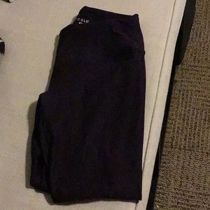 Dark purple workout Capri